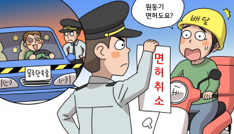 승용차 음주운전을 했는데, 제2종 원동기장치자전거면허도 취소? 승용차 음주운전을 했는데, 제2종 원동기장치자전거면허도 취소?